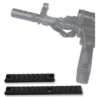 RAIL PICATINNY WEAWER, lot de 2 pièces /155 mm et 98 mm/