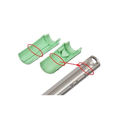 Élastique hop-up en silicone ML AEG SUPER MACARON 80 shore ROUGE  MPLF155-80 2