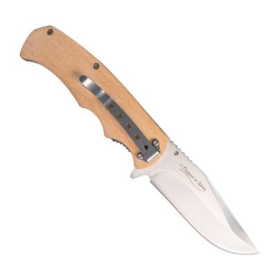 Couteau pliant MILITARY RANGE manche en bois MILITARY RANGE MR-18256 4