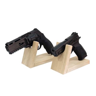 Support pour pistolet ou revolver EN BOIS MILITARY RANGE MR161718 4