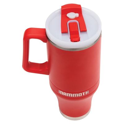Tasse isotherme avec paille 1,2 l ROUGE  MS40ASC-200 5