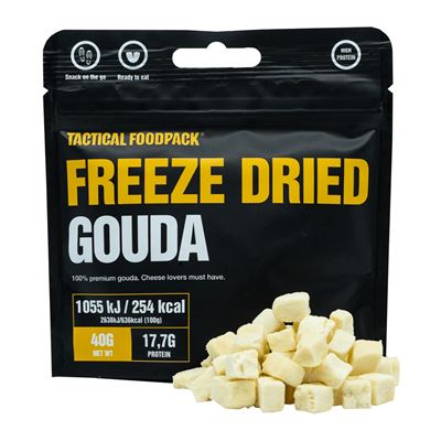 Aliment déshydraté morceaux de gouda