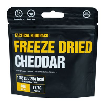 Aliment déshydraté morceaux de cheddar TACTICAL FOODPACK N0018 2