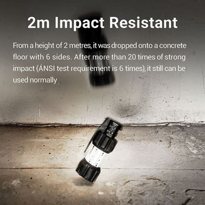 Grenade tactique d'entraînement éclairante 11 000 lumens - 130 décibels NEXTORCH ND30B 5