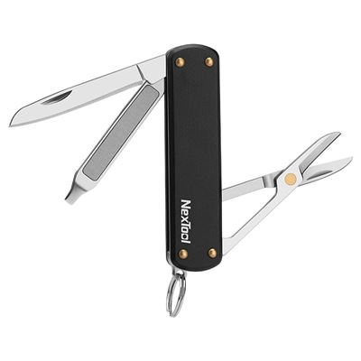 Couteau de poche MINI POCKET multifonctionnel NOIR