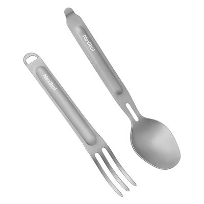 Couverts en titane NEX 2 pièces avec étui NexTool NE20132 12