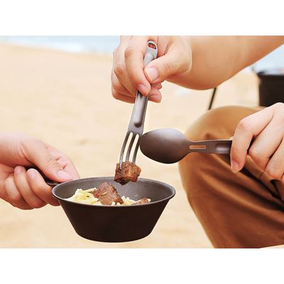 Couverts en titane NEX 2 pièces avec étui NexTool NE20132 3