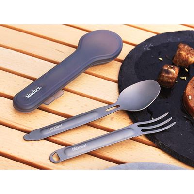 Couverts en titane NEX 2 pièces avec étui NexTool NE20132 8