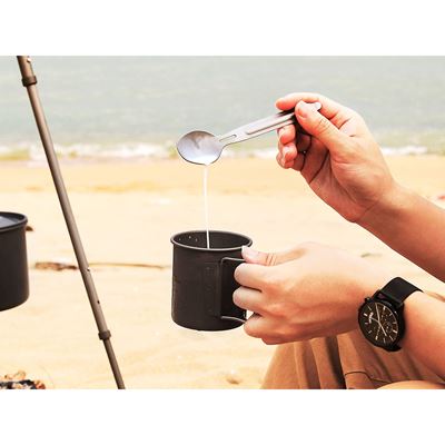 Couverts en titane NEX 2 pièces avec étui NexTool NE20132 5