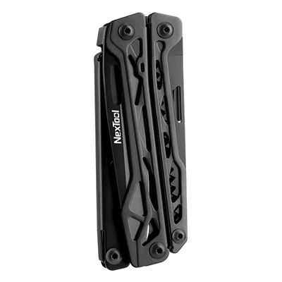 Pince multifonction BLACK KNIGHT avec jeu d'embouts NOIRS NexTool NE20151 14