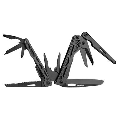 Pince multifonction BLACK KNIGHT avec jeu d'embouts NOIRS NexTool NE20151 11