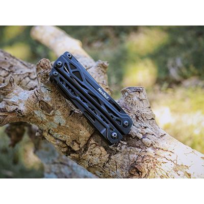 Pince multifonction BLACK KNIGHT avec jeu d'embouts NOIRS NexTool NE20151 10