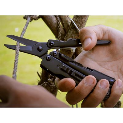 Pince multifonction BLACK KNIGHT avec jeu d'embouts NOIRS NexTool NE20151 6