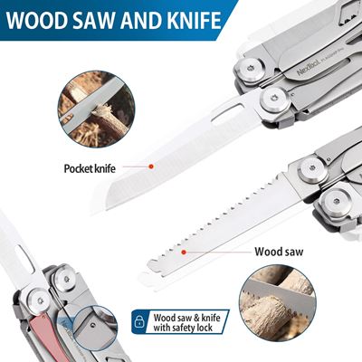 Pince multifonction FLAGSHIP PRO MULTI TOOL ARGENT NexTool NE20203 5