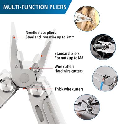 Pince multifonction FLAGSHIP PRO MULTI TOOL ARGENT NexTool NE20203 4