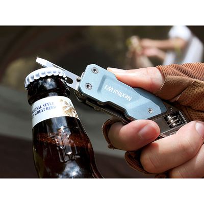 Outil multifonction W1 avec clé française BLEU NexTool NE20238 6