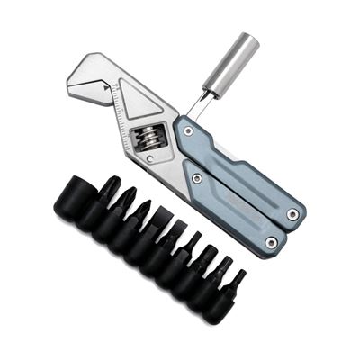 Pince multifonctionnelle Light Wrench W2 avec clé française BLEUE NexTool NE20293A 2