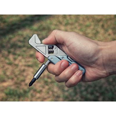 Pince multifonctionnelle Light Wrench W2 avec clé française BLEUE NexTool NE20293A 11