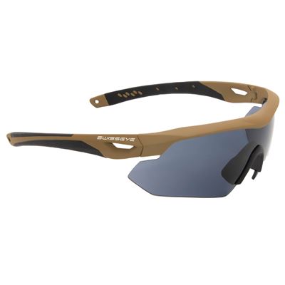 Lunettes légères de tir Nighthawk 3 verres COYOTE BROWN