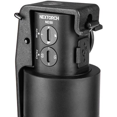 Grenade tactique d'entraînement éclairante DEVI 11 000 lumens - 130 décibels NEXTORCH NXND30 4