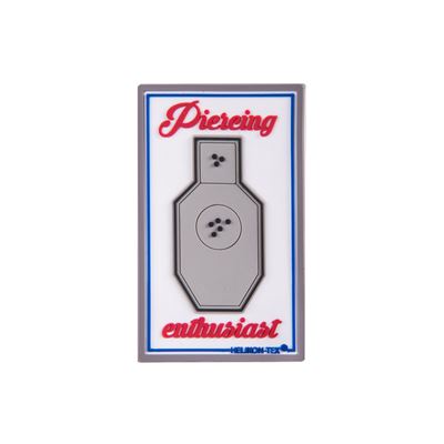 Écusson PIERCING ENTHUSIAST velcro plastique