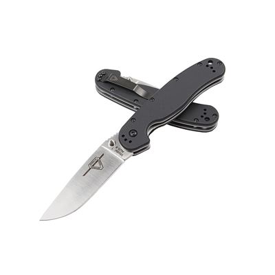 Couteau pliant ONTARIO RAT-1 lame satinée tranchant Ontario Knife Company 8848SP 2