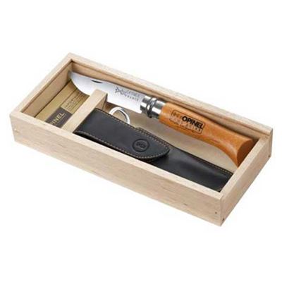 Couteau OPINEL VRN 8 avec étui dans un coffret cadeau