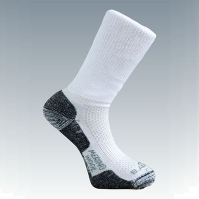 Chaussettes BATAC Operator Merino Wool BLANCHES BATAC OPMW-00 2
