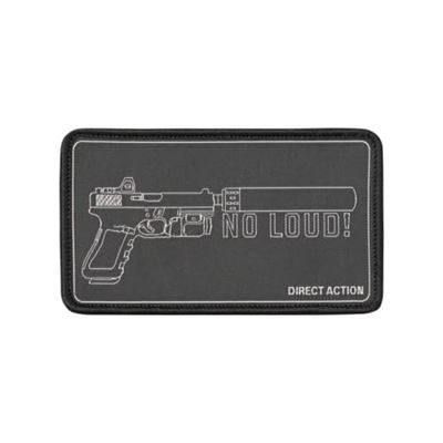 Écusson NO LOUD ! velcro