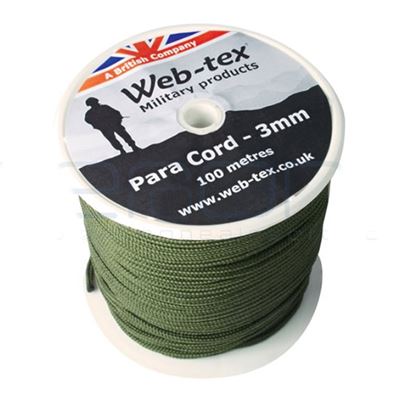 Cordon PARA ø 3 mm / 100 m VERT