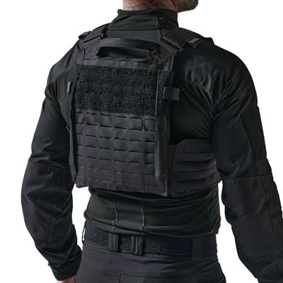 Gilet SPITFIRE® QR porte-plaques NOIR DIRECT ACTION® PC-SPTP-CD5-BLK 4