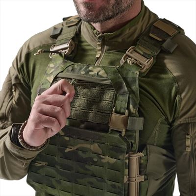 Gilet SPITFIRE® QR porte-plaques MULTICAM® TROPIC™ DIRECT ACTION® PC-SPTP-CD5-MCT 9