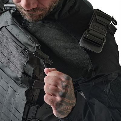 Gilet SPITFIRE® QR porte-plaques SHADOW GREY DIRECT ACTION® PC-SPTP-CD5-SGR 7
