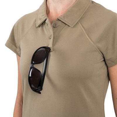 Polo femme UTL® TOPCOOL LITE KHAKI Helikon-Tex® PD-UTW-TL-13 2