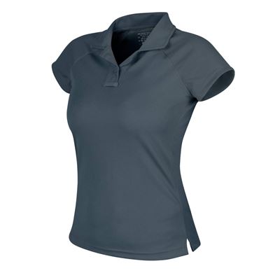 Polo femme UTL® TOPCOOL LITE SHADOW GREY