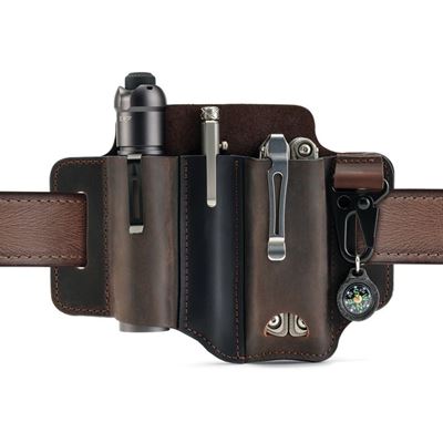 Étui ceinture PJ29 Multi Tool CUIR MARRON  PJ29-BRN 3