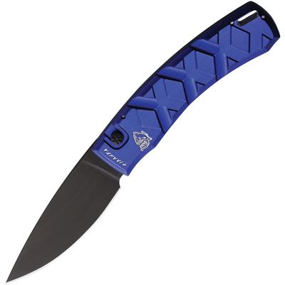 Couteau pliant AUTO X TACTICAL BLEU