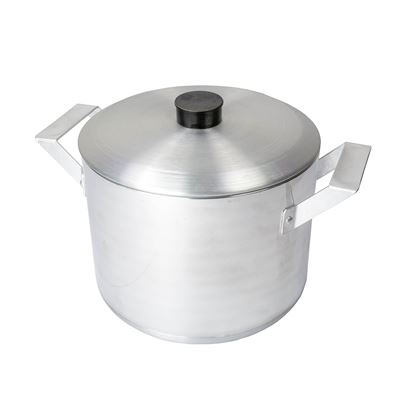 Casserole 18 cm avec couvercle en aluminium 3,5 litres