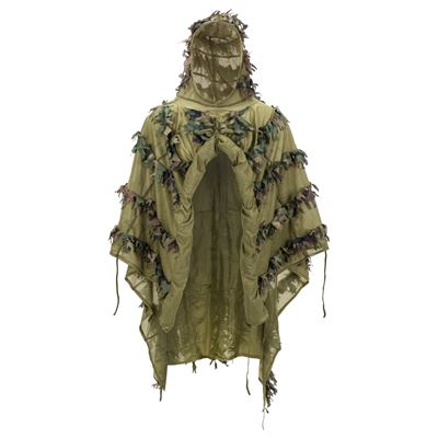 Poncho de camouflage LEAF US WOODLAND Helikon-Tex® PO-LFG-PO-03 2