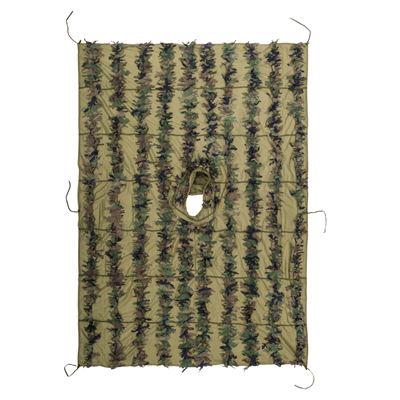 Poncho de camouflage LEAF US WOODLAND Helikon-Tex® PO-LFG-PO-03 4