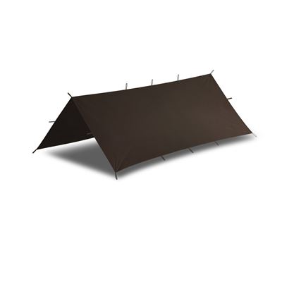 Bâche de bivouac SUPERTARP® petite EARTH BROWN