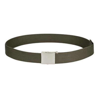 Ceinture en toile OLIVE GREEN