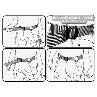 Ceinture URBAN TACTICAL Helikon NOIRE Helikon-Tex® PS-UTL-NL-01 4