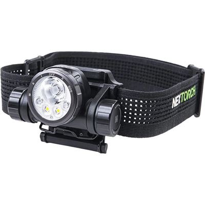 Lampe frontale rechargeable HISTAR pour casque