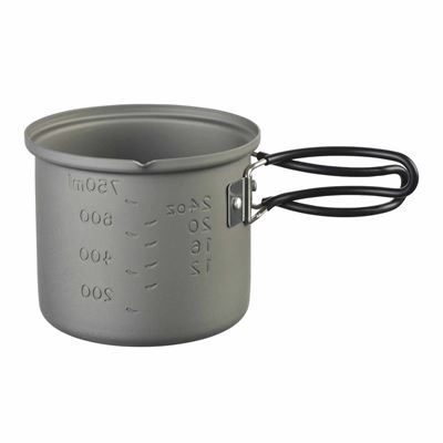 Casserole en deux parties 1000 & 475 ml en aluminium anodisé dur ESBIT® PT1000HA 5