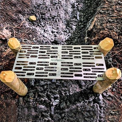 Grille de barbecue avec housse TITAN PATHFINDER PTH203 5