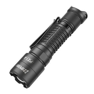 Lampe torche PZ14 ZOOM rechargeable, 1000 lumens, 440 mètres, IP67 NOIR