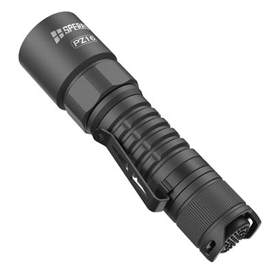 Lampe torche PZ16 ZOOM rechargeable, 2400 lumens, 726 mètres, IP65 NOIR SPERAS PZ16-SP 6