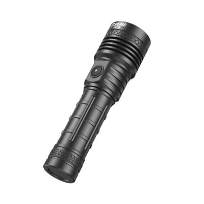 Lampe torche PZ18 ZOOM rechargeable, 1600 lumens, 420 mètres, IP66 NOIR