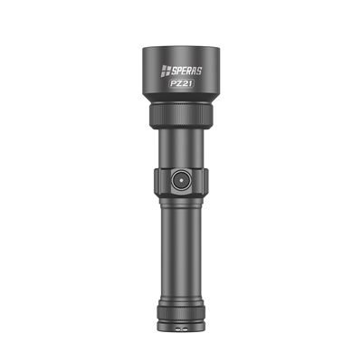 Lampe torche PZ21 ZOOM rechargeable, 2700 lumens, 900 mètres NOIR SPERAS PZ21-SP 12